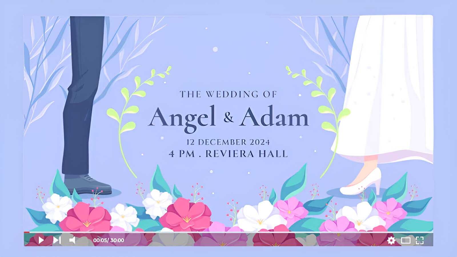 Thiệp cưới điện tử hiện đại, tiện lợi và tương tác cao