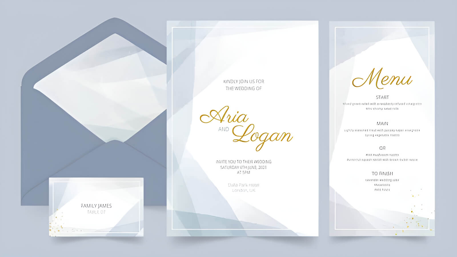 Nâng tầm vẻ đẹp thiệp cưới với các kỹ thuật in ấn đặc biệt như ép kim, dập nổi