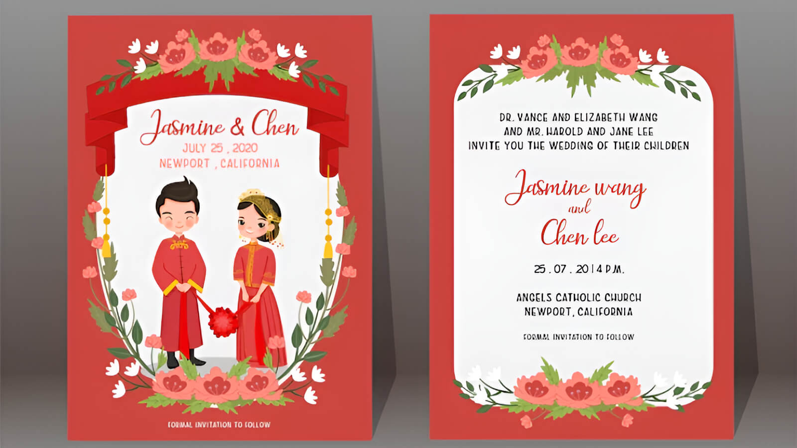 Thiệp cưới truyền thống Việt Nam được cách tân hiện đại