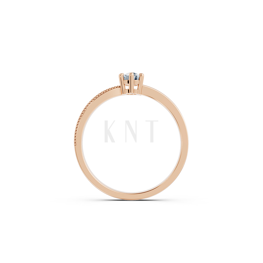 Nhẫn đính hôn R448 phù hợp với nhiều kiểu dáng tay