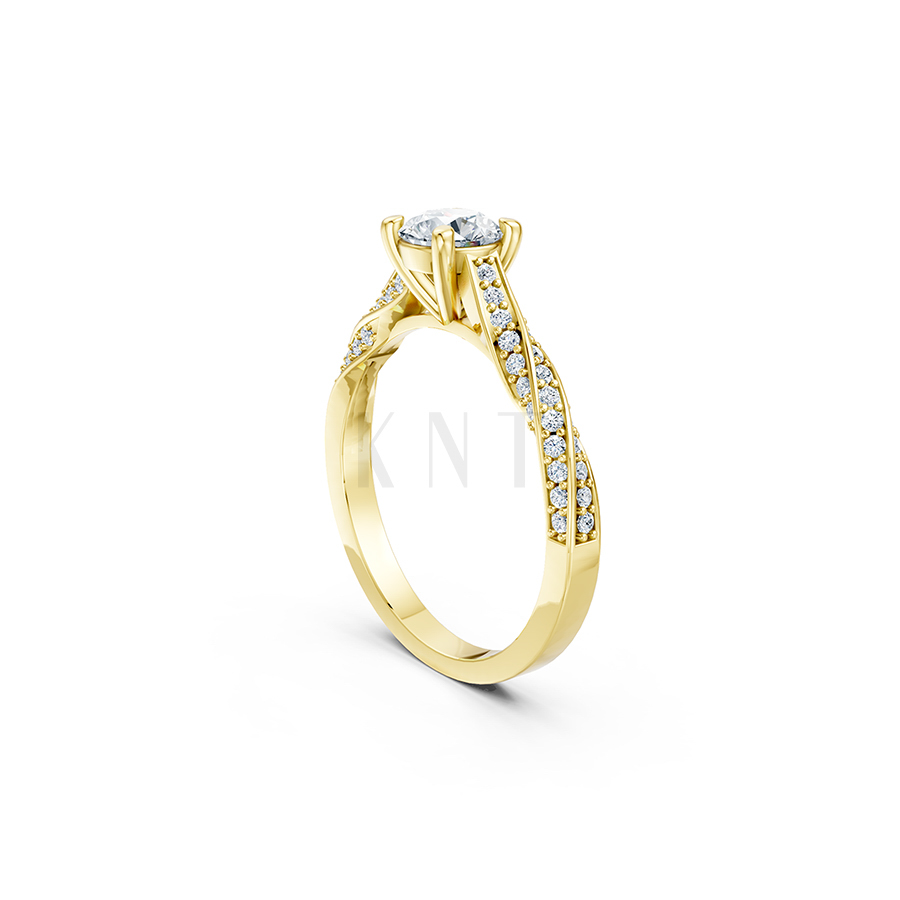 Nhẫn đính hôn R449 phù hợp với nhiều phong cách