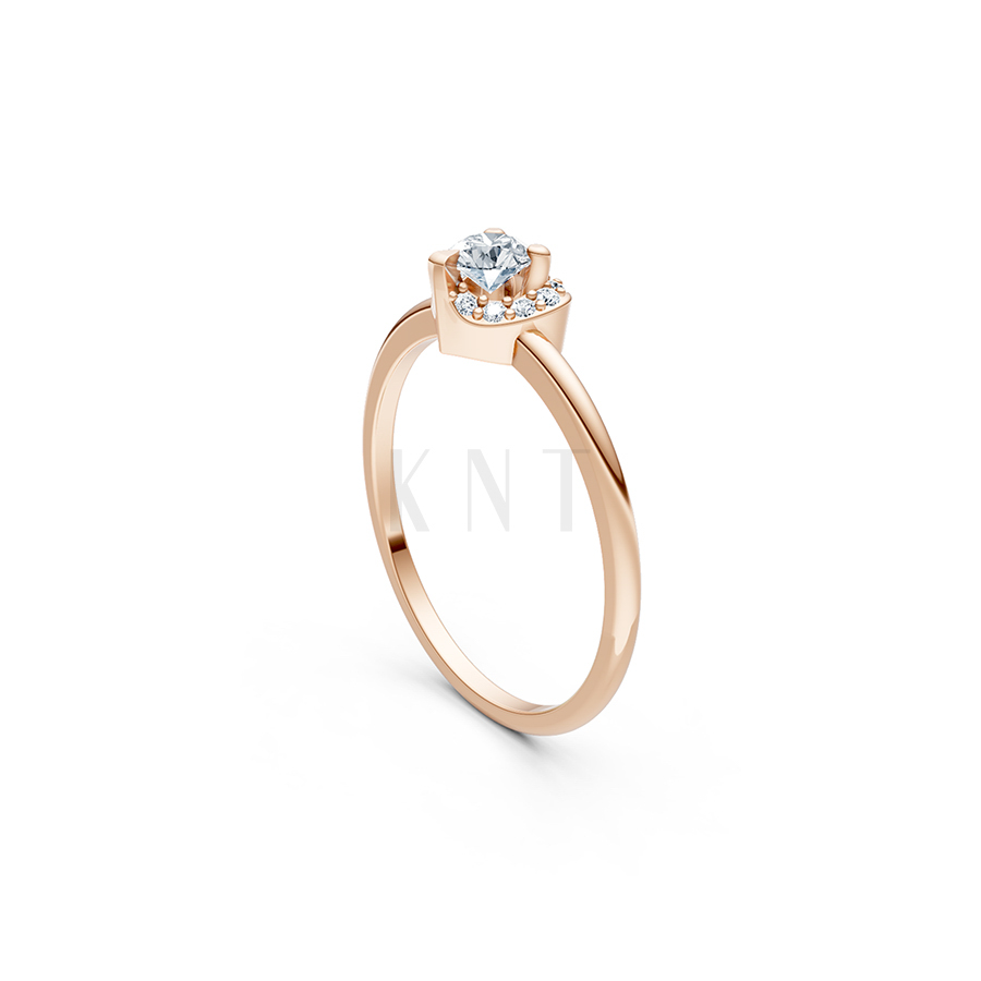 Nhẫn đính hôn R453 phù hợp với đa dạng phong cách