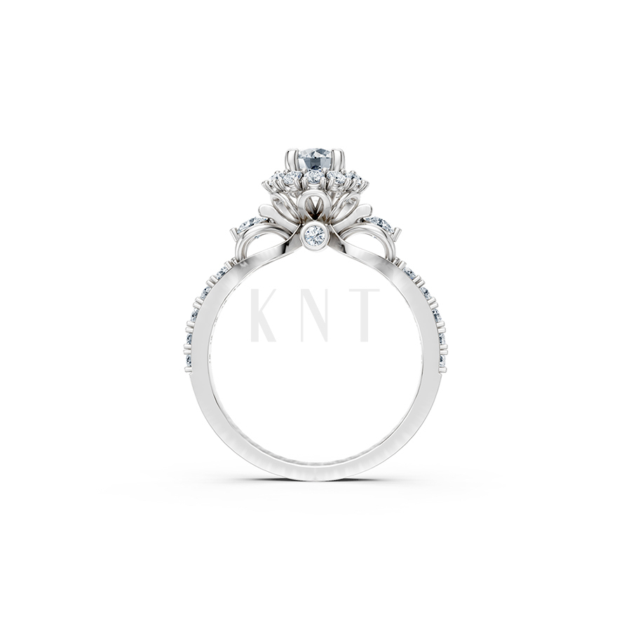 Nhẫn đính hôn R476 phù hợp với đa dạng phong cách