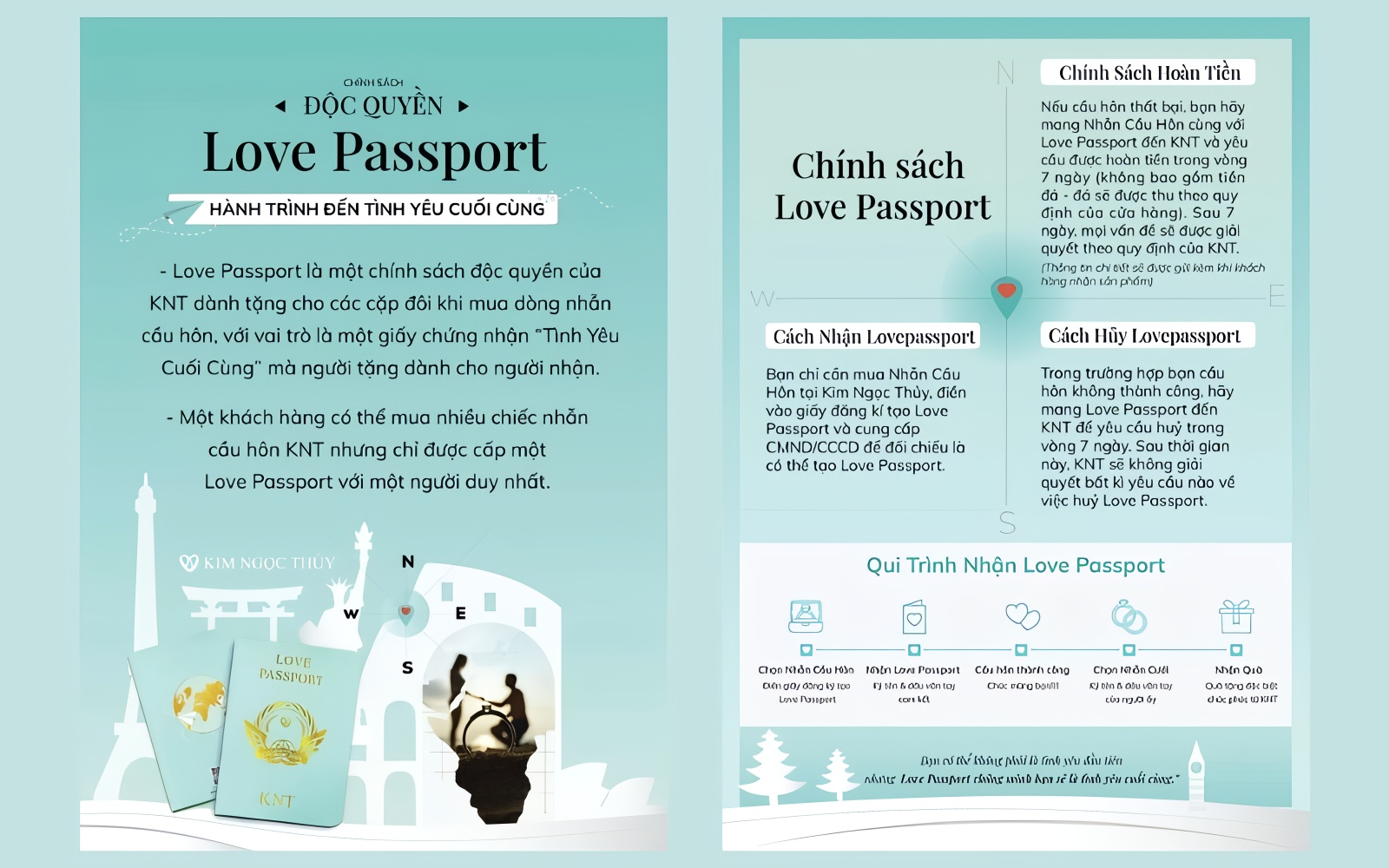 Chính sách Love Passport mang đến sự an tâm và những ưu đãi hấp dẫn cho hành trình tình yêu của mình