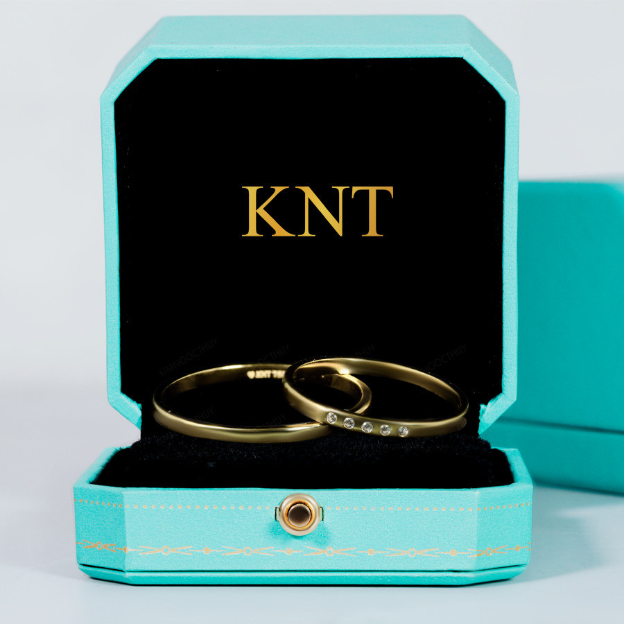 Nhẫn cưới H108 nhẫn nam đơn giản thanh lịch