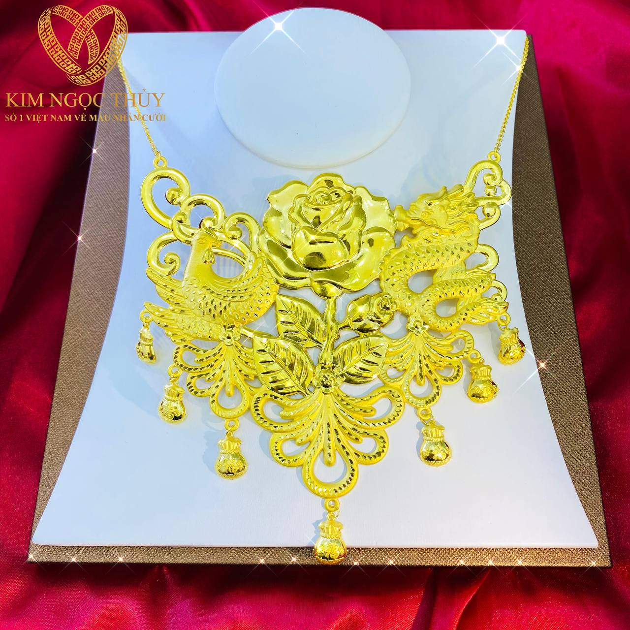 Dây chuyền Long Phụng: Thiết kế độc đáo và ấn tượng, tinh xảo