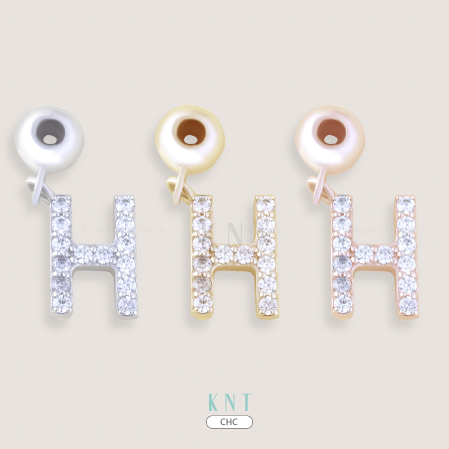 Charm chữ H - Đơn giản, tinh tế, và đầy ý nghĩa
