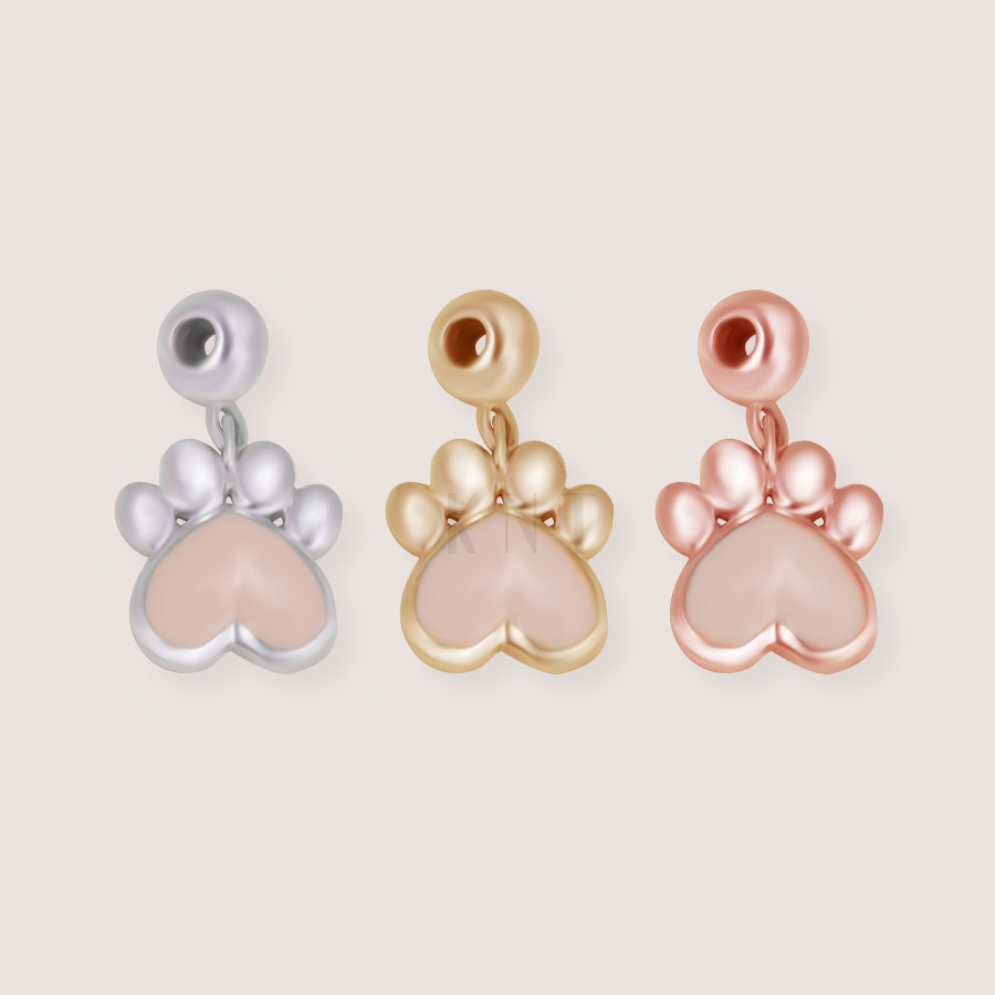 Charm Paw CH41 dấu chân chó mèo thiết kế ngộ nghĩnh