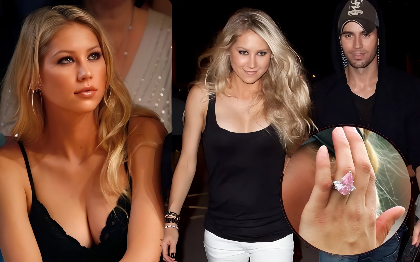 Nhẫn đính hôn của Anna Kournikova và Enrique Iglesias