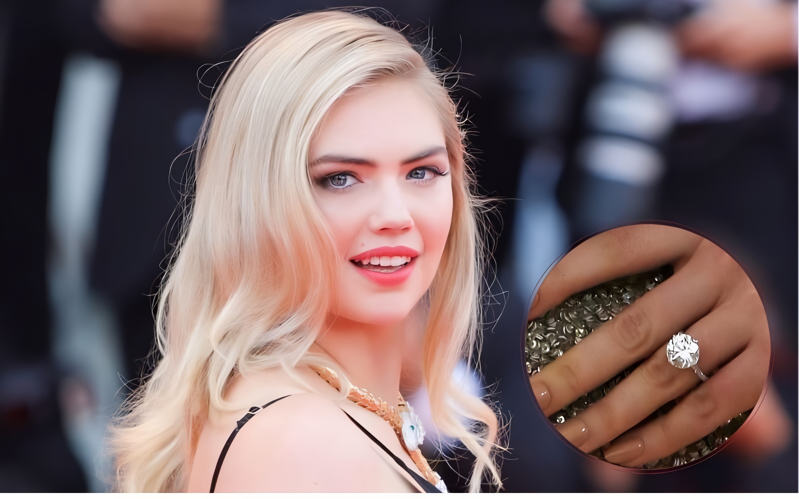 Nhẫn đính hôn của Kate Upton