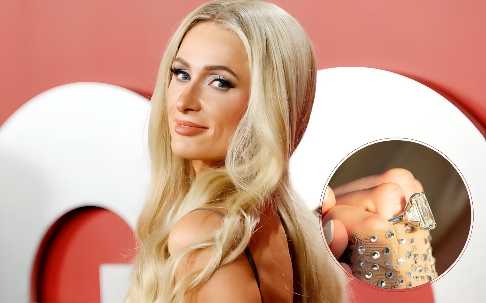 Nhẫn kim cương của Paris Hilton