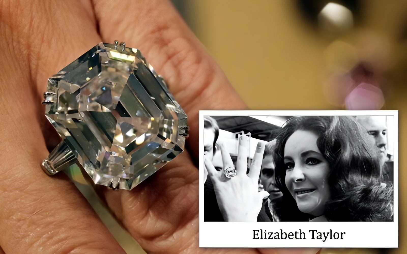 Nhẫn đính hôn của Elizabeth Taylor