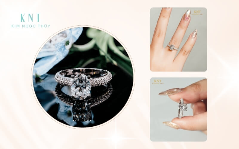 Cần xác định ngân sách, kích cỡ nhẫn và phong cách mà bạn gái mình thích nhé