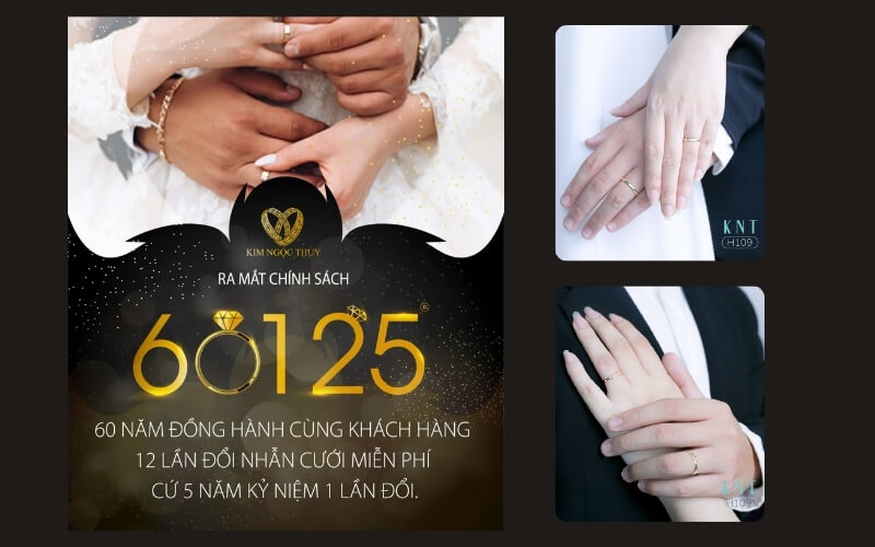 Kim Ngọc Thuỷ với chính sách 60125 đồng hành cùng vợ chồng trong suốt hành trình 60 năm cuộc đời