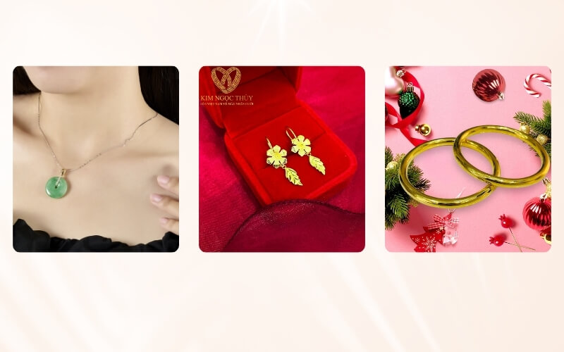 Những món trang sức vàng với thiết kế cầu kỳ là những món quà mà mẹ rất thích