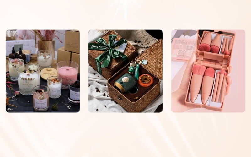 Nếu có điều kiện, có thể chọn kết hợp nhiều món quà cho nàng bạn nhé