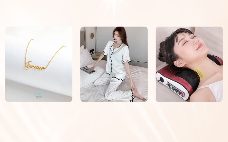 Hoặc chàng cũng có thể tặng nàng những món đồ chăm sóc sức khoẻ như một lời quan tâm