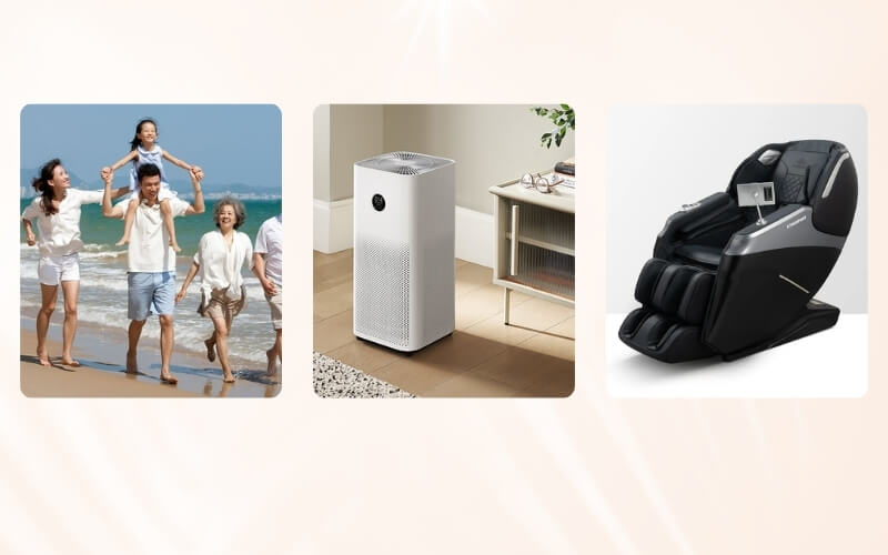 Những món đồ gia dụng hoặc một chuyến du lịch cùng gia đình cũng là một lựa chọn đáng cân nhắc