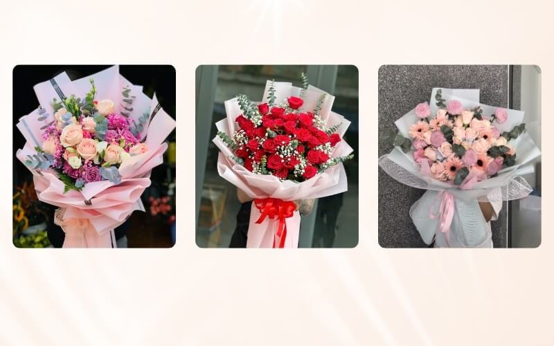 Một bó hoa không mang nhiều ý nghĩa vật chất nhưng sẽ khiến nàng cảm thấy được nâng niu và trân trọng