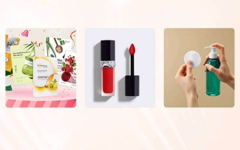 Mỹ phẩm hay đồ skincare là những items chắc chắn không thể thiếu trong sinh hoạt hàng ngày của nàng