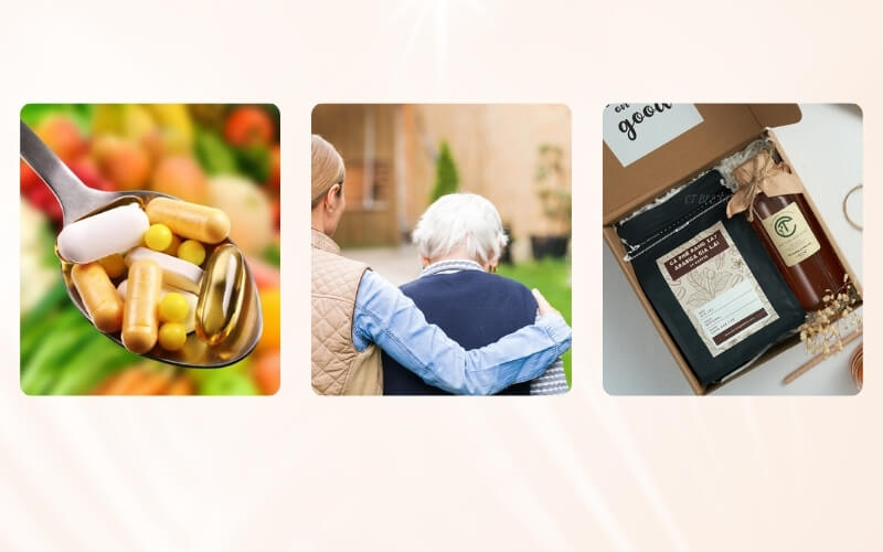 Thời gian và sự chăm sóc là món quà quý giá với những bà mẹ đã ở tuổi xế chiều