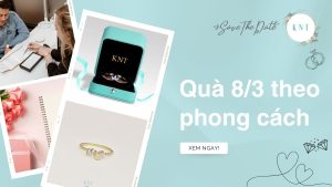 Quà 8/3 theo phong cách