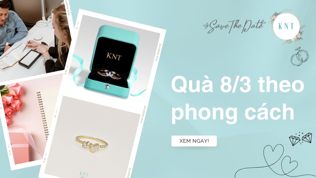 Quà 8/3 theo phong cách