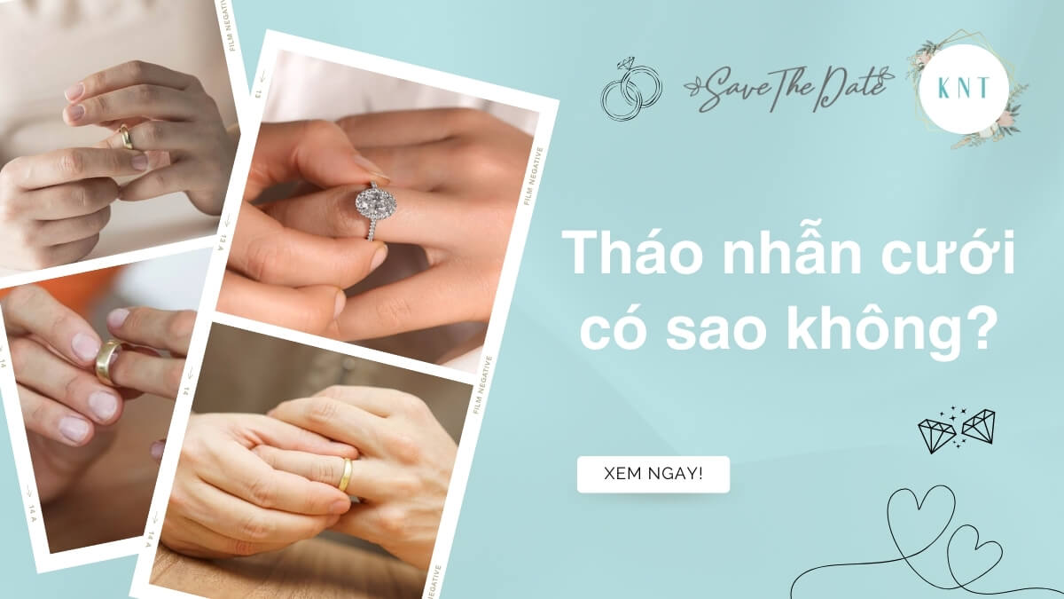 tháo nhẫn cưới có sao không?