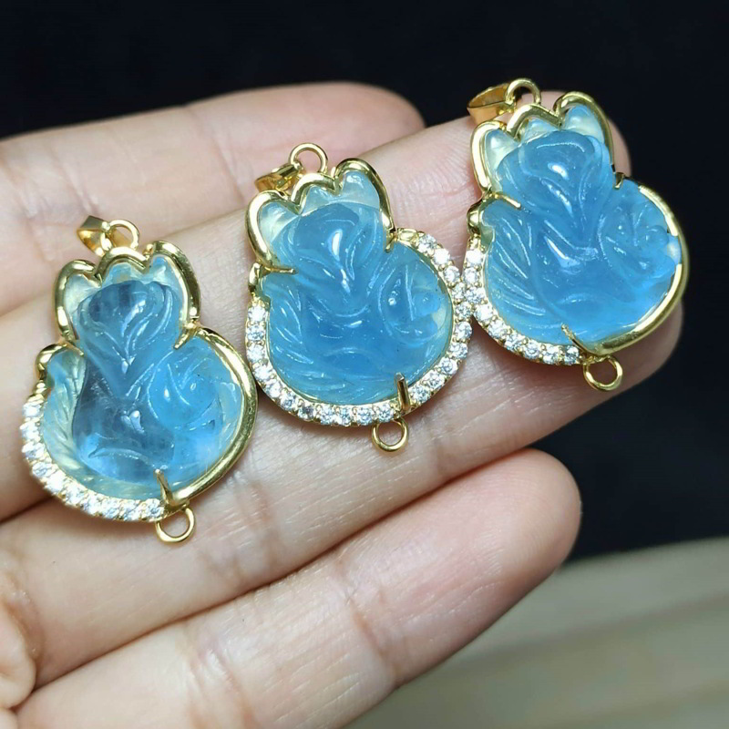 Vẻ đẹp trong trẻo của trang sức đá Aquamarine