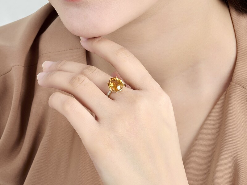 Citrine được xem là "viên đá của sự thịnh vượng" trong phong thủy.