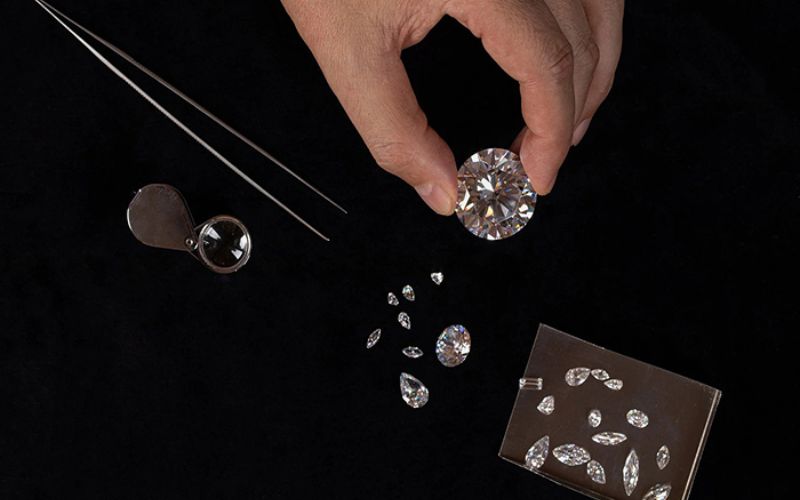 Độ tinh khiết của kim cương nhân tạo càng cao thì giá trị càng lớn