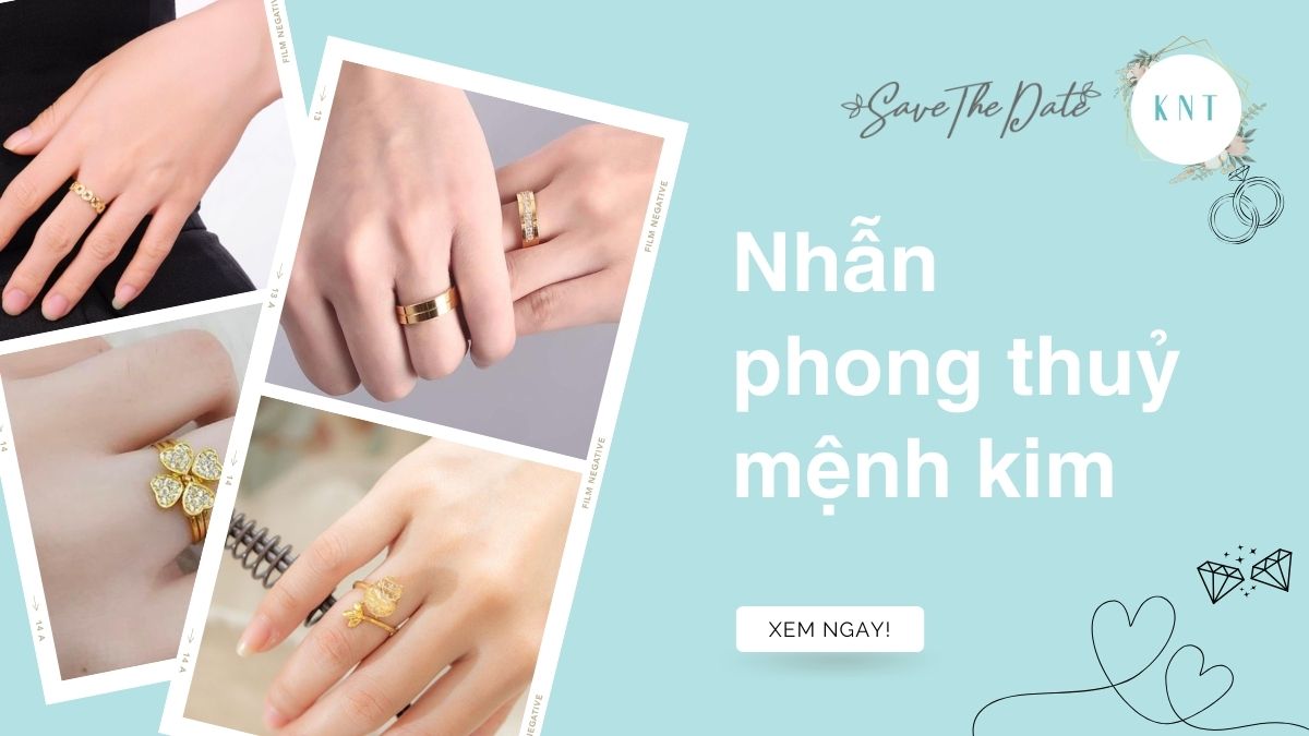 Nhẫn Phong Thủy Mệnh Kim: Bí Quyết Chọn Rước Tài Lộc
