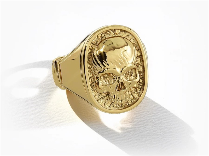 Mẫu nhẫn khắc nổi tạo hiệu ứng 3D