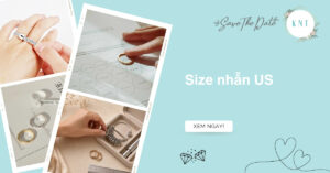 Size nhẫn US: Bảng quy đổi và cách đo chính xác tại nhà