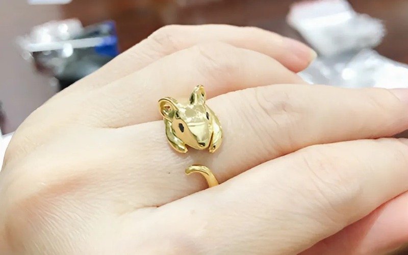 Nhẫn con Chuột, Heo - Hợp mệnh Thủy, sinh Mộc cho Quý Mùi