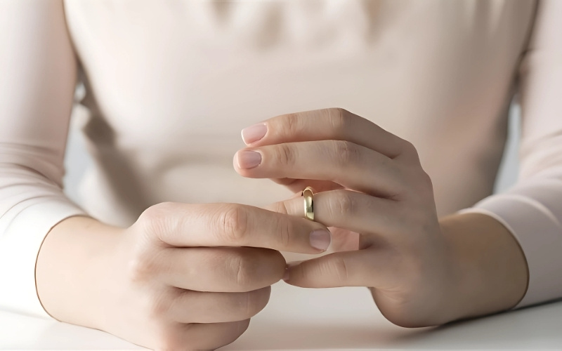 Tập thói quen tháo nhẫn ra trước khi tham gia các hoạt động có thể khiến tay bạn bị sưng