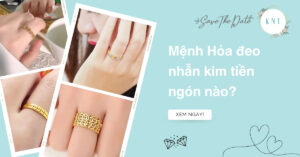 Mệnh Hỏa đeo nhẫn kim tiền ngón nào để chiêu tài, giữ lộc?