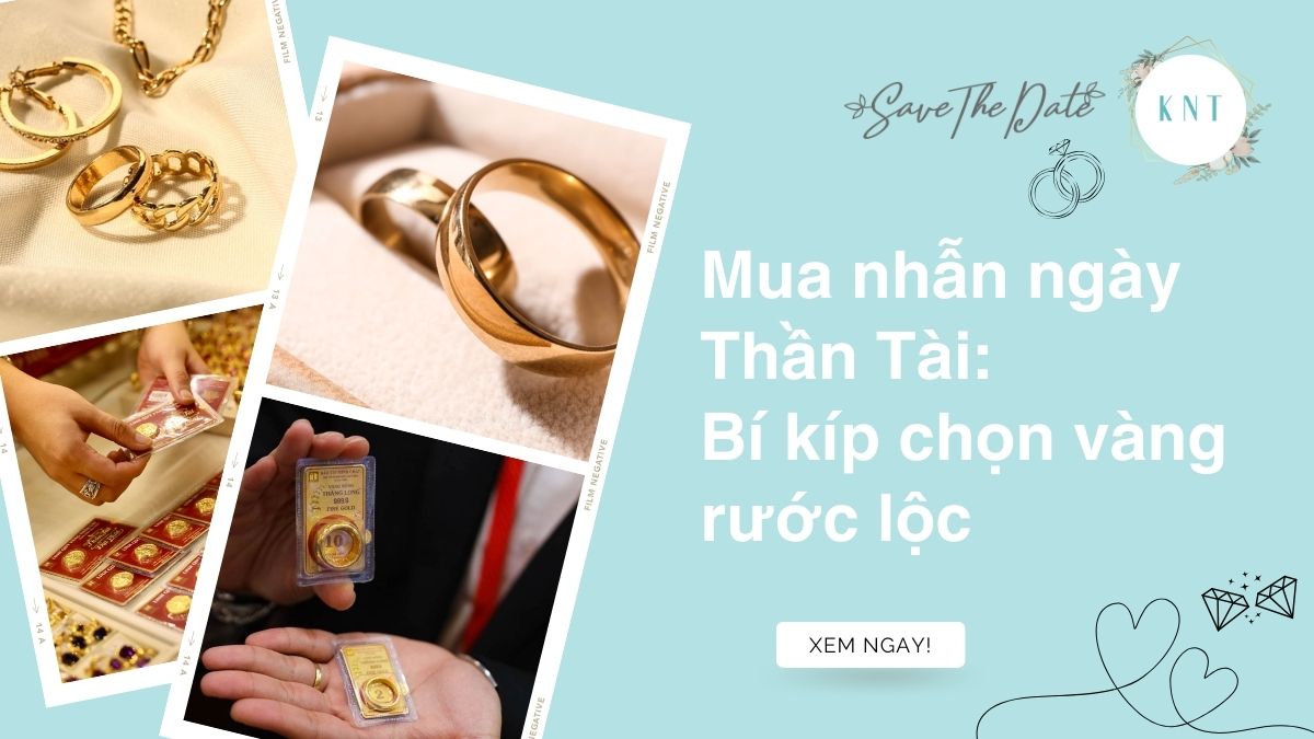 Mua nhẫn ngày Thần Tài: Bí kíp chọn vàng rước lộc