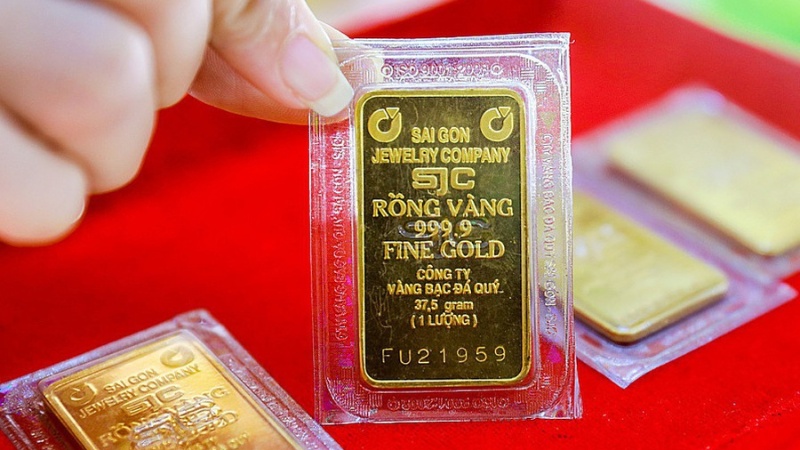 Vàng miếng SJC 1 lượng