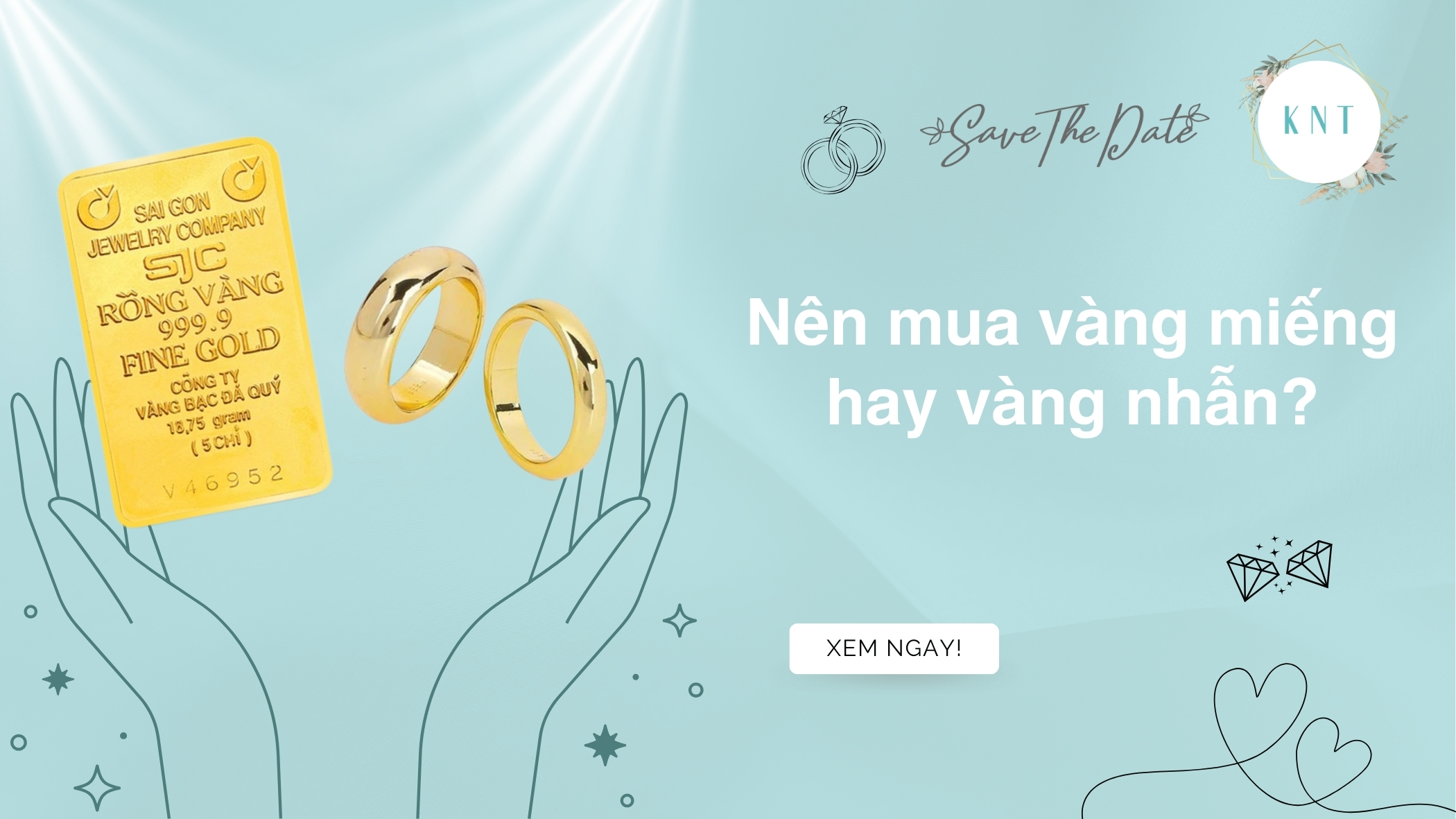 Nên mua vàng miếng hay vàng nhẫn để đầu tư, tích lũy?