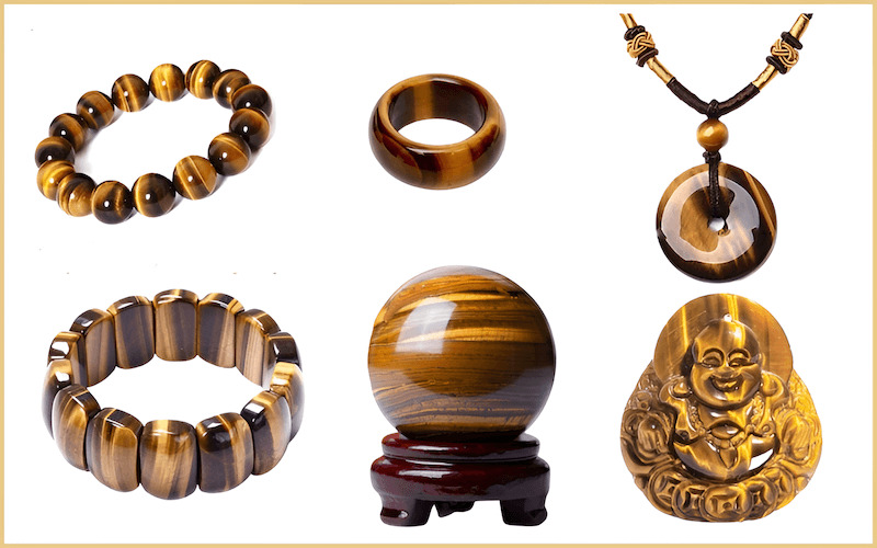 Sự đa dạng của trang sức chế tác từ Đá Mắt Hổ