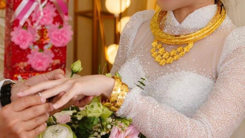 Vàng 24K có giá trị cao nên thường được dùng làm của hồi môn