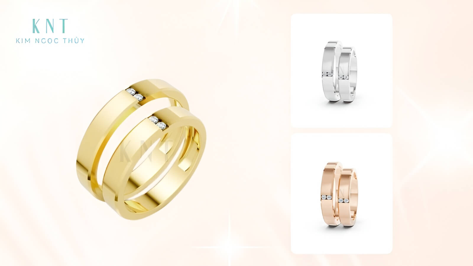 Vàng 610 nổi bật với màu vàng sáng nhẹ nhàng