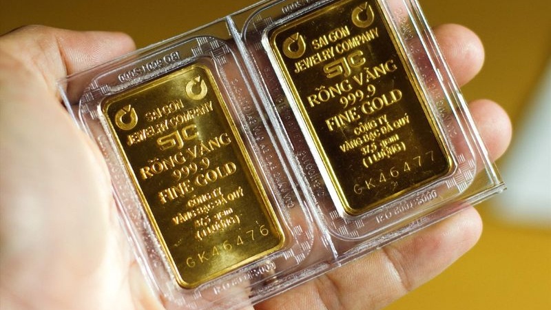 Vàng miếng là một dạng vàng tích trữ phổ biến