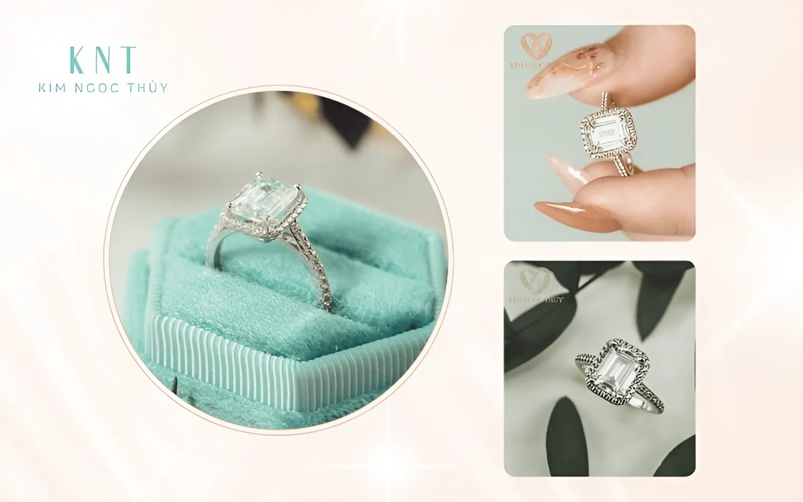 Người phụ nữ lựa chọn trang sức thạch anh theo sở thích.