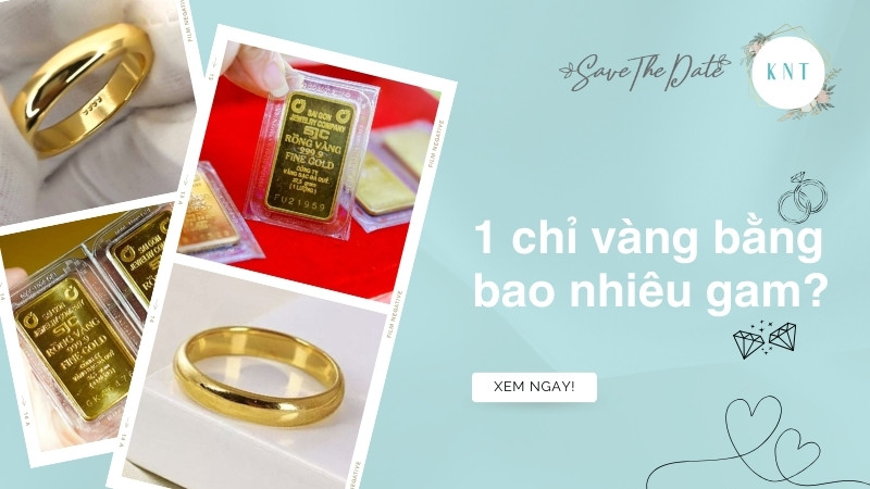 1 chỉ vàng bằng bao nhiêu gam? Giá 1 chỉ vàng bao nhiêu?