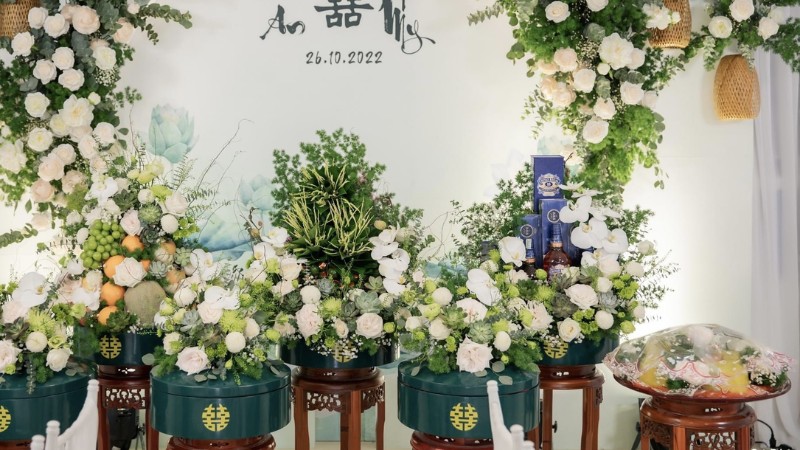 Các lễ vật thường có trong lễ dẫn cưới
