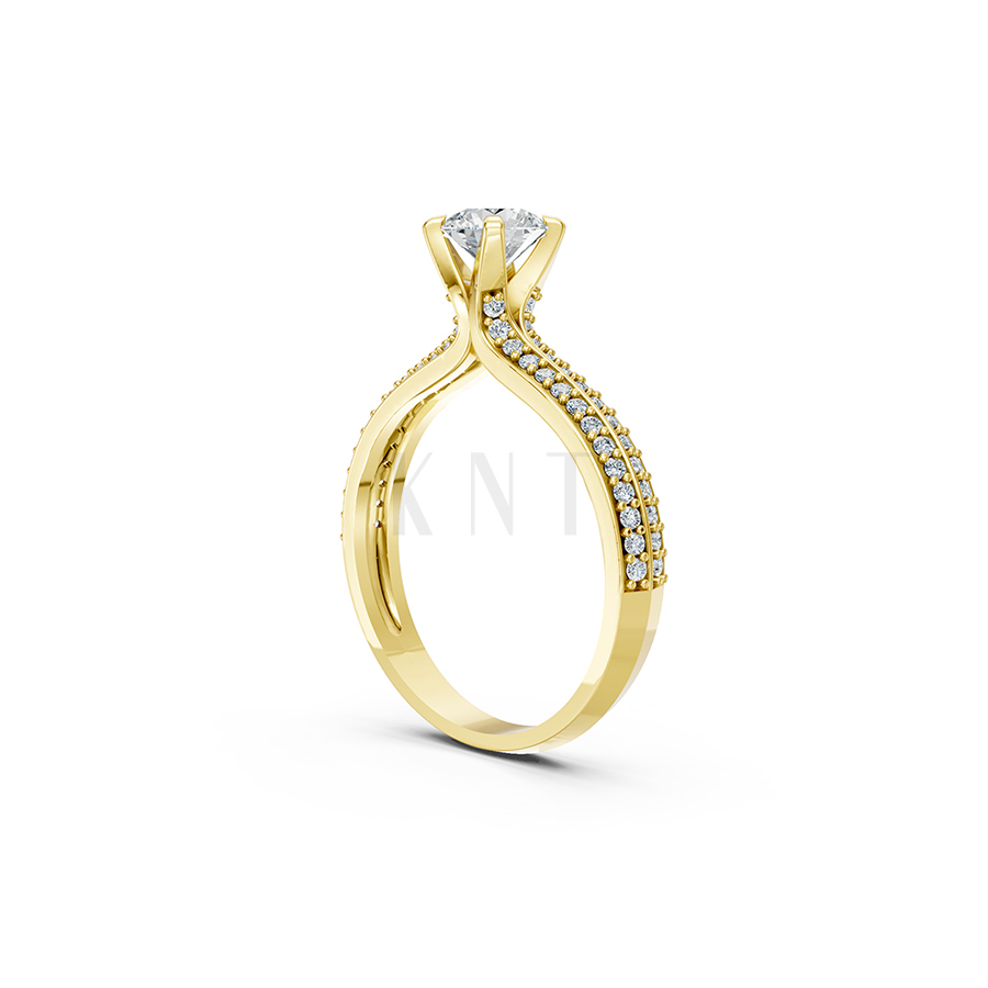 Nhẫn đính hôn R350 phù hợp với nhiều phong cách