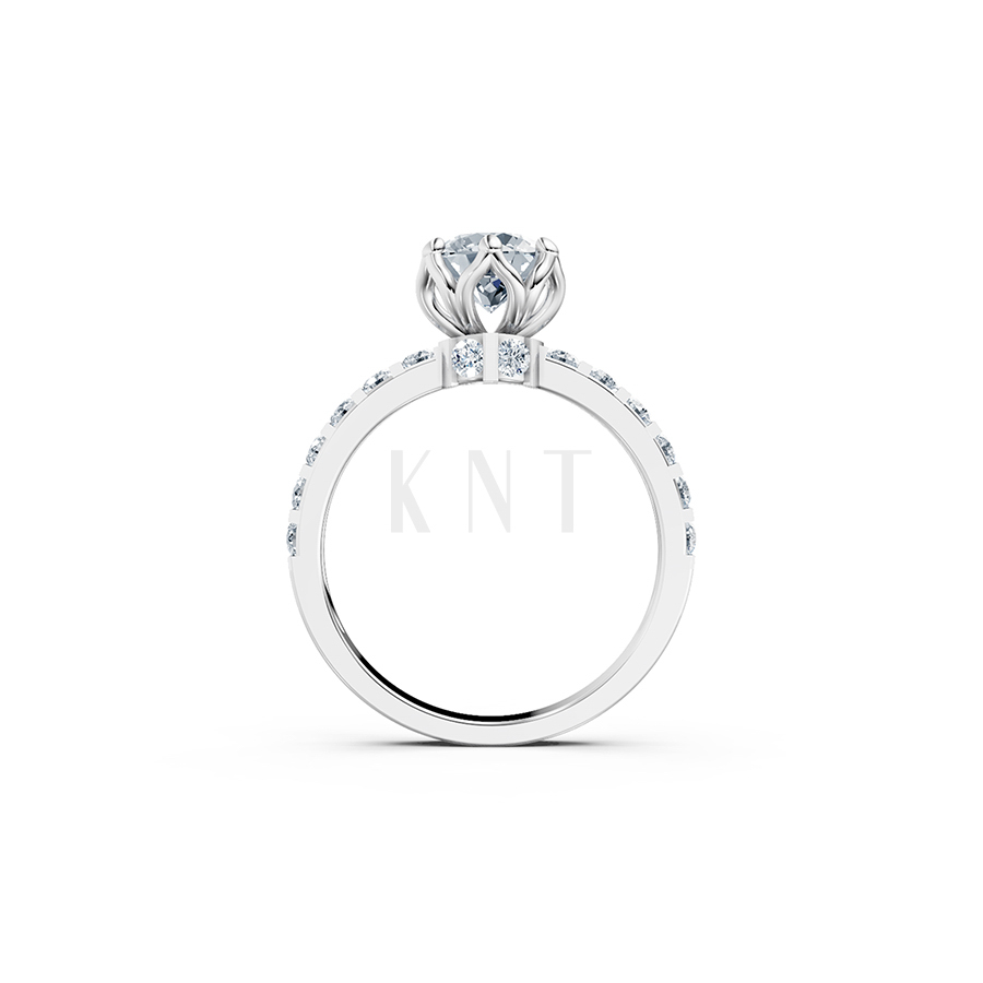 Nhẫn đính hôn R409 phù hợp với nhiều phong cách