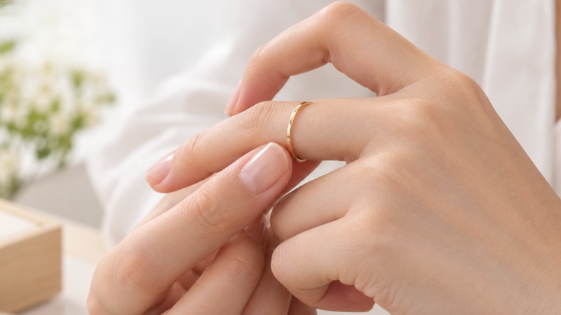 Kiểm tra ni nhẫn chính xác để thoải mái khi đeo hàng ngày